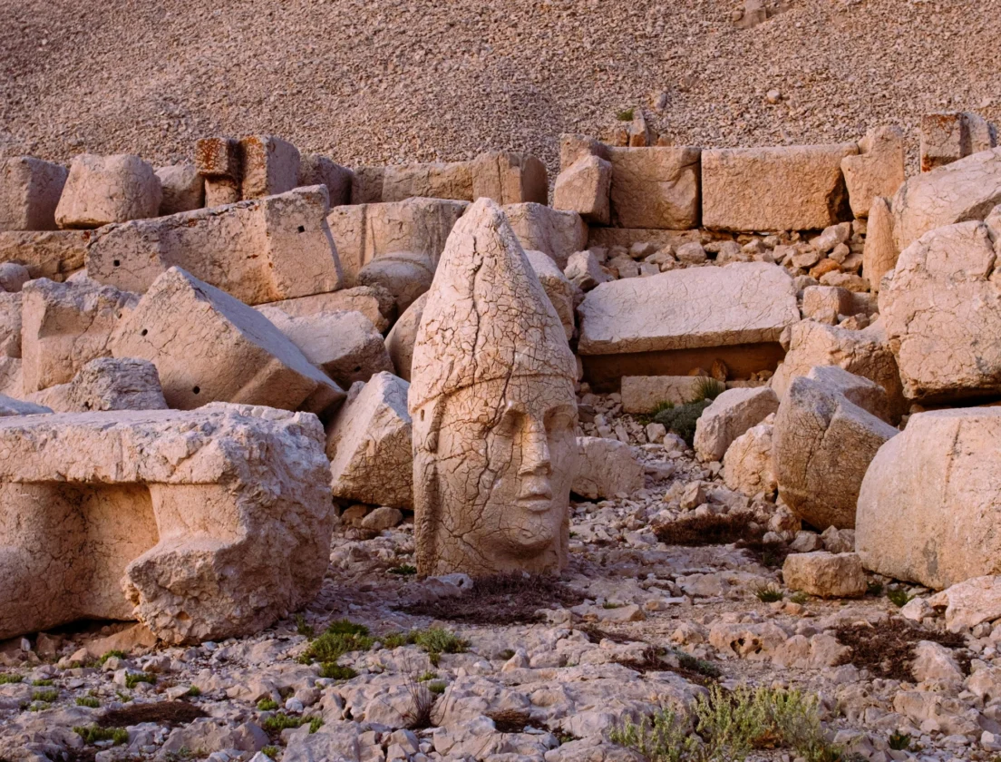 Nemrut Mountain Heads