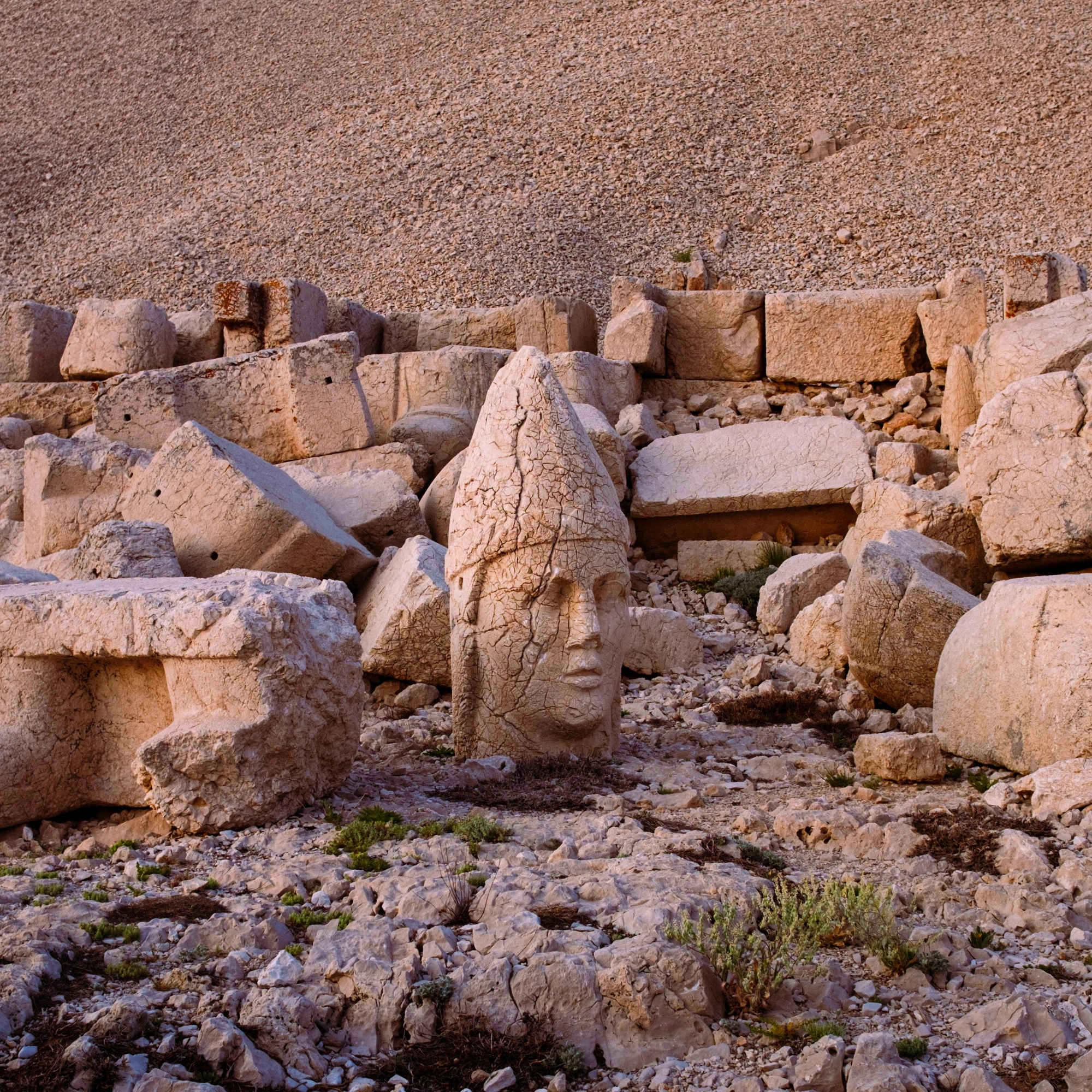 Nemrut Mountain Heads