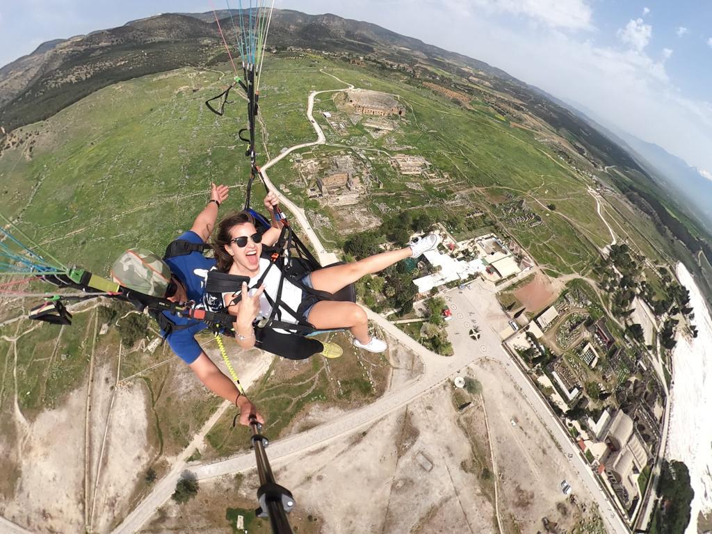 Parapente en Pamukkale