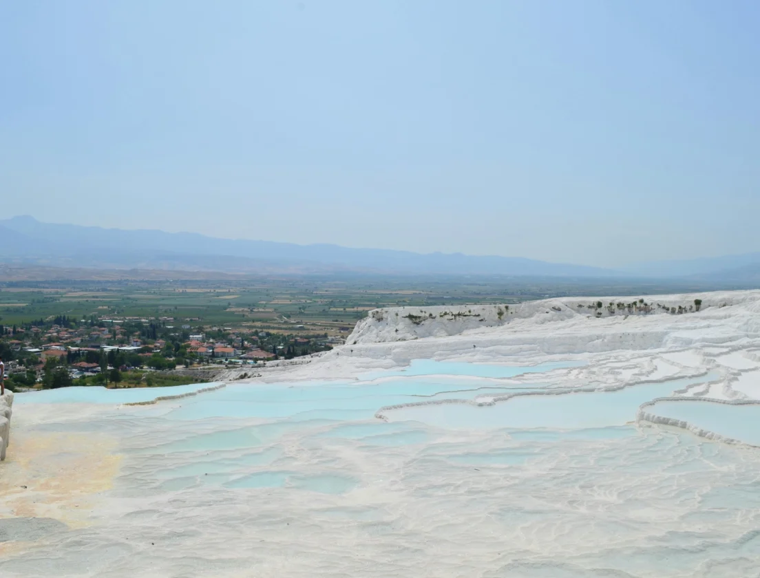 Pamukkale White Travertine Terraces