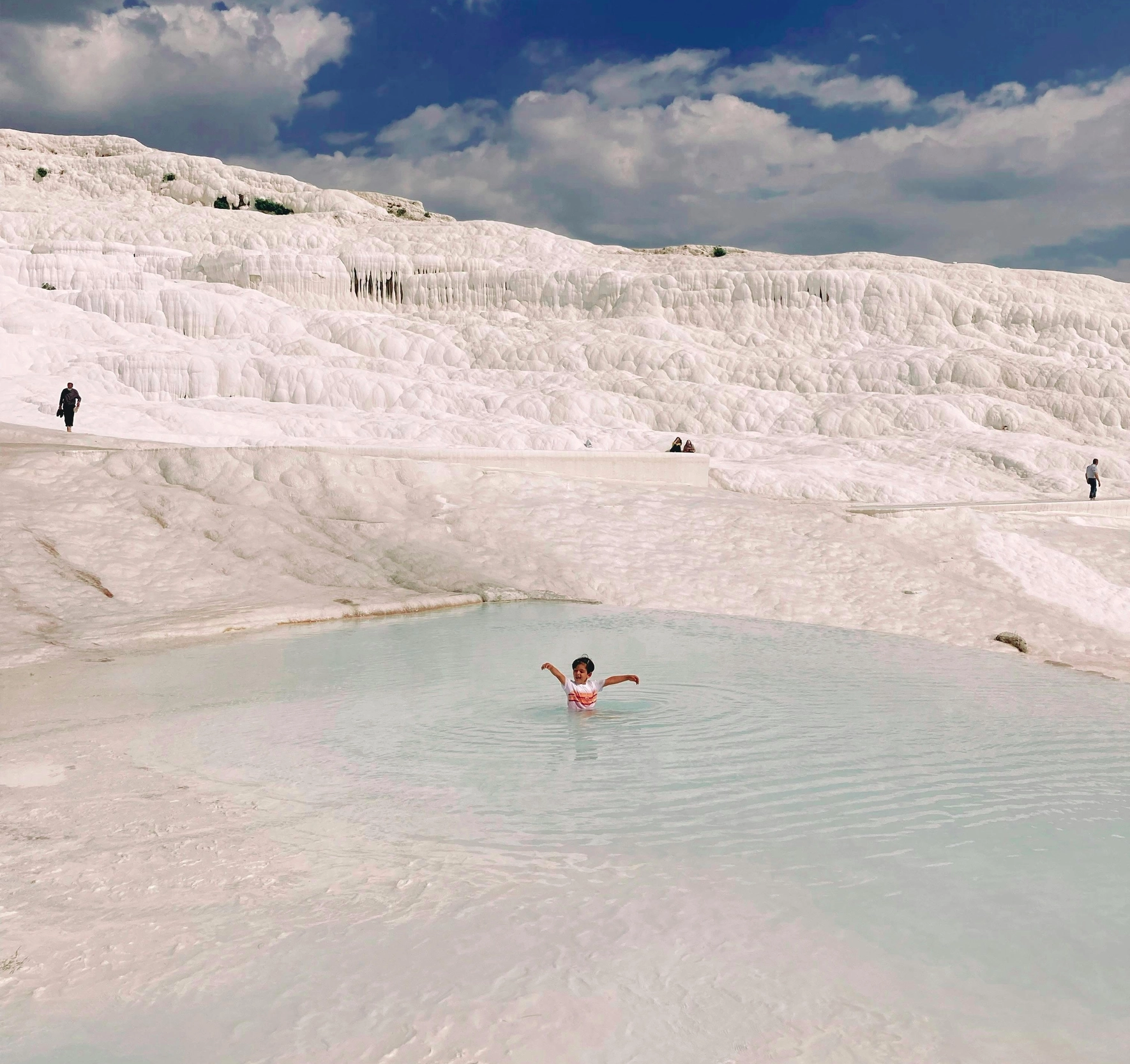 Terrazas de Travertino Blanco de Pamukkale