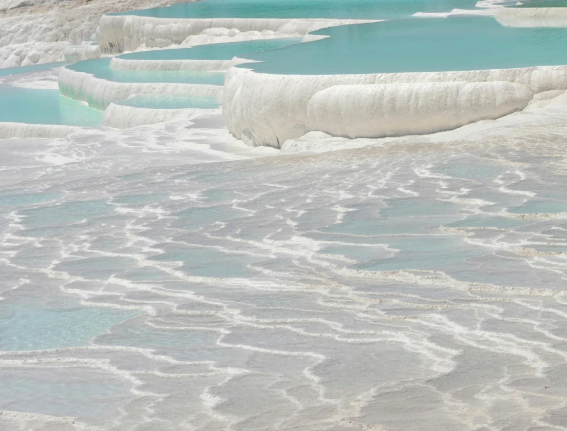 Terrazas de Travertino Blanco de Pamukkale
